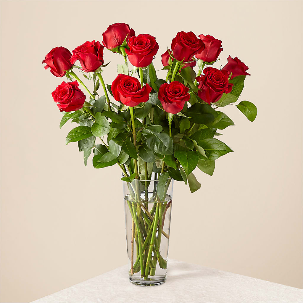 Long Stem Red Rose Bouquet – The Rusty Willow, Grove OK