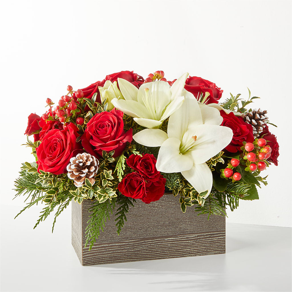Snowy Wonderland Bouquet – The Rusty Willow, Grove OK