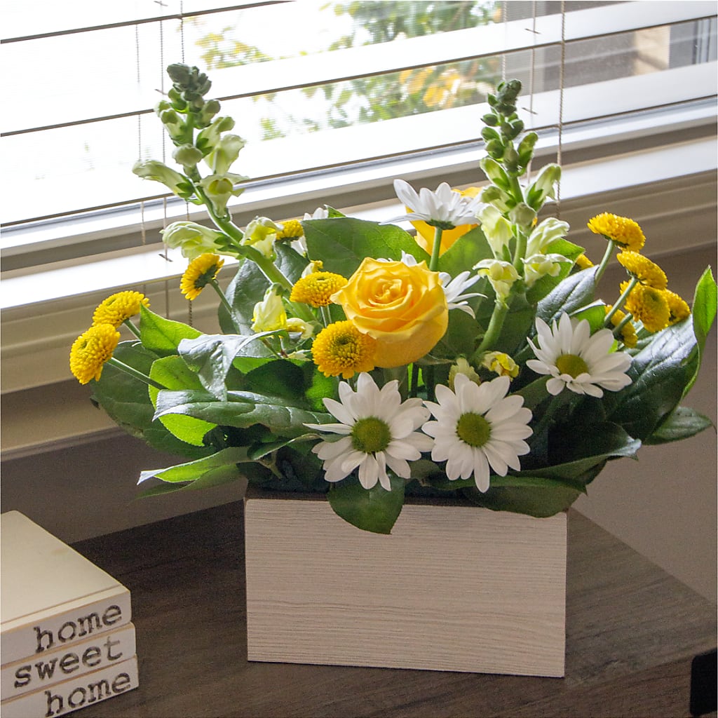 Sun Salutation Box Bouquet – The Rusty Willow, Grove OK