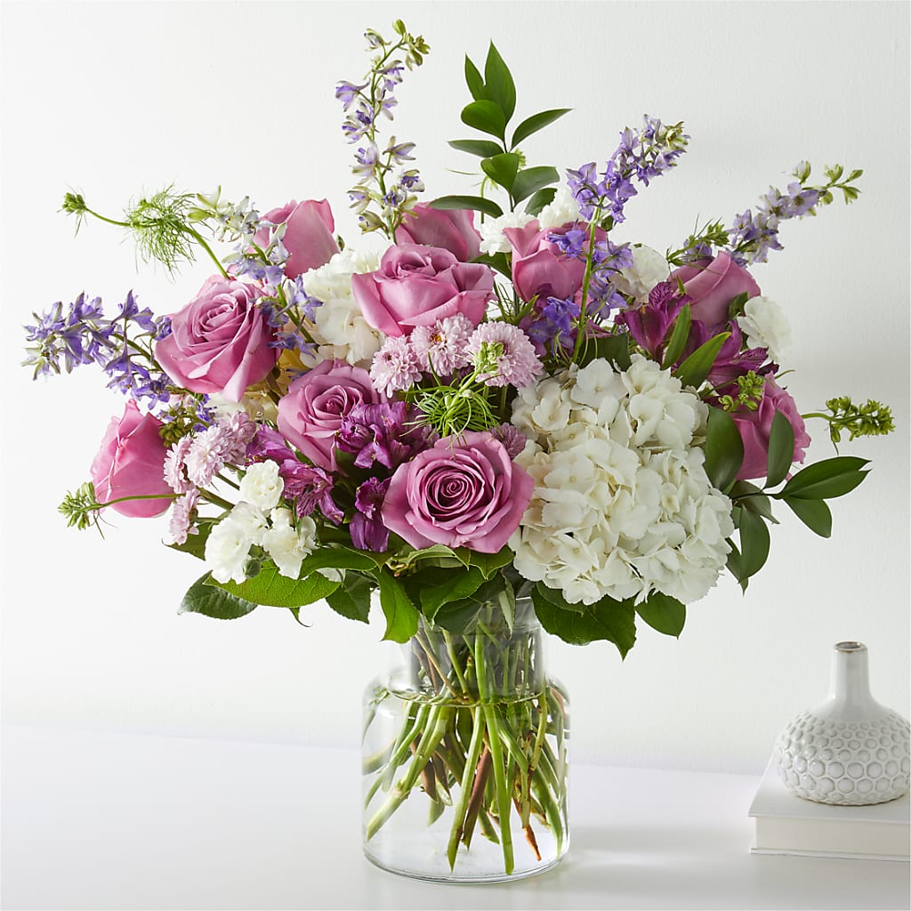 Violet Caress Bouquet – The Rusty Willow, Grove OK