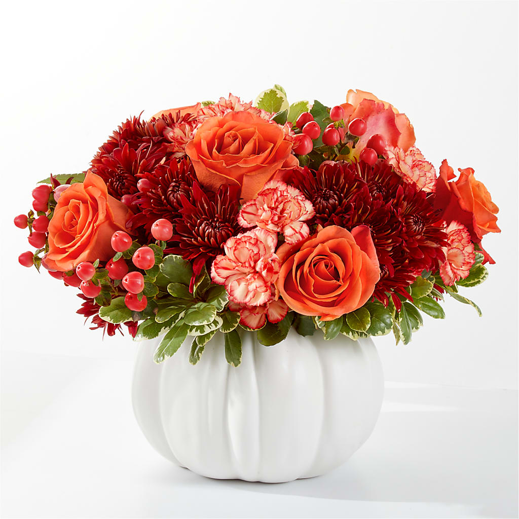 Autumn Air Pumpkin Bouquet – The Rusty Willow, Grove OK