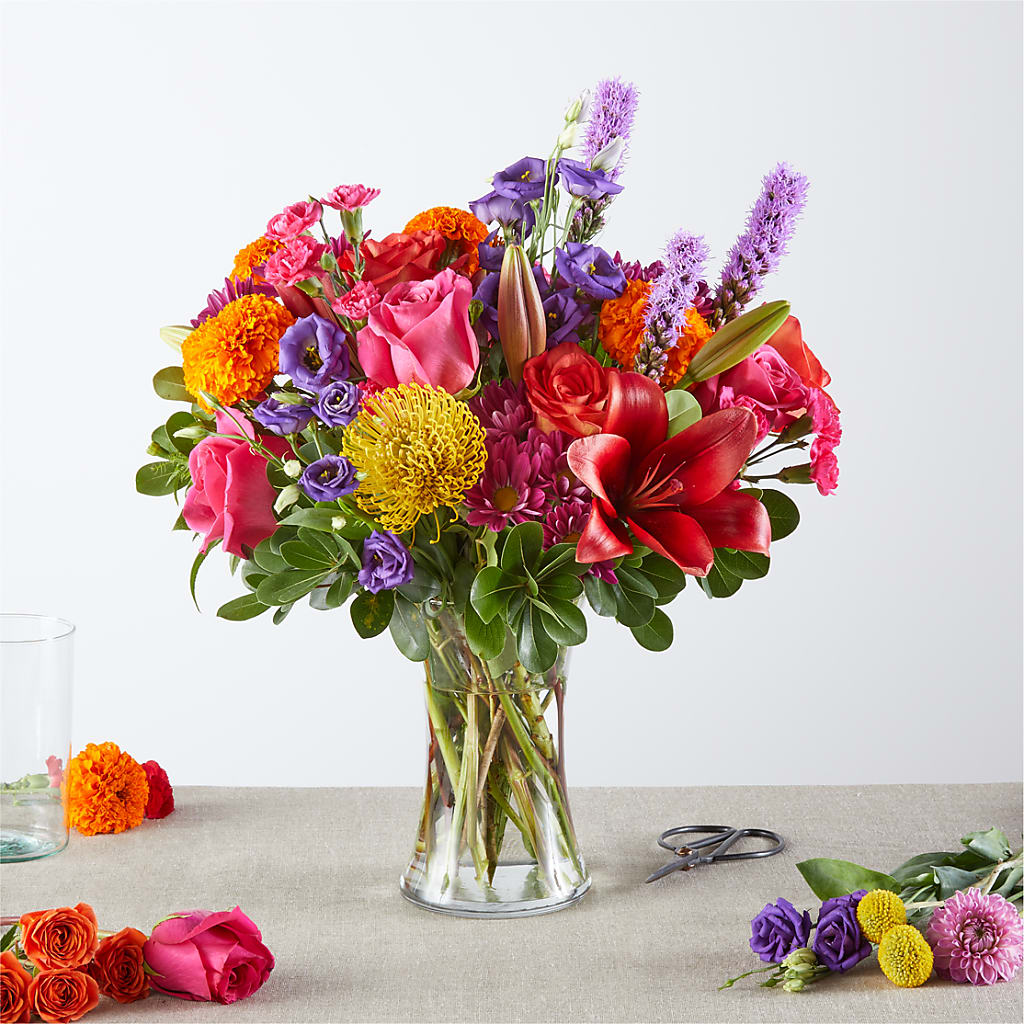 Feast of Color – A Florist Original – The Rusty Willow, Grove OK