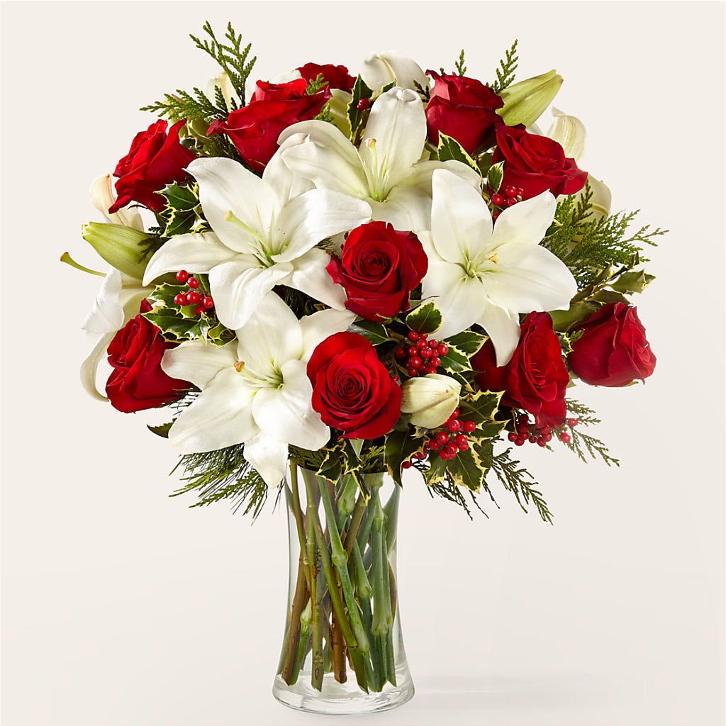 Sparkling Snowflakes Bouquet – The Rusty Willow, Grove OK