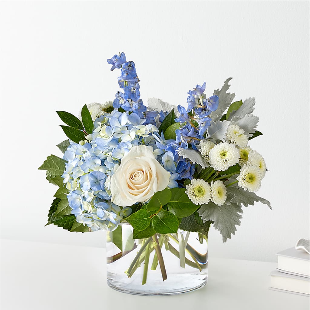 Clear Skies Bouquet – The Rusty Willow, Grove OK