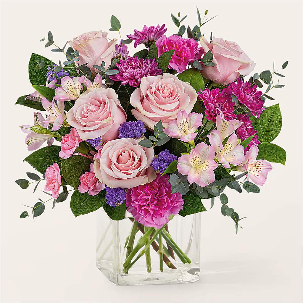 Rosy Radiance Bouquet – The Rusty Willow, Grove OK