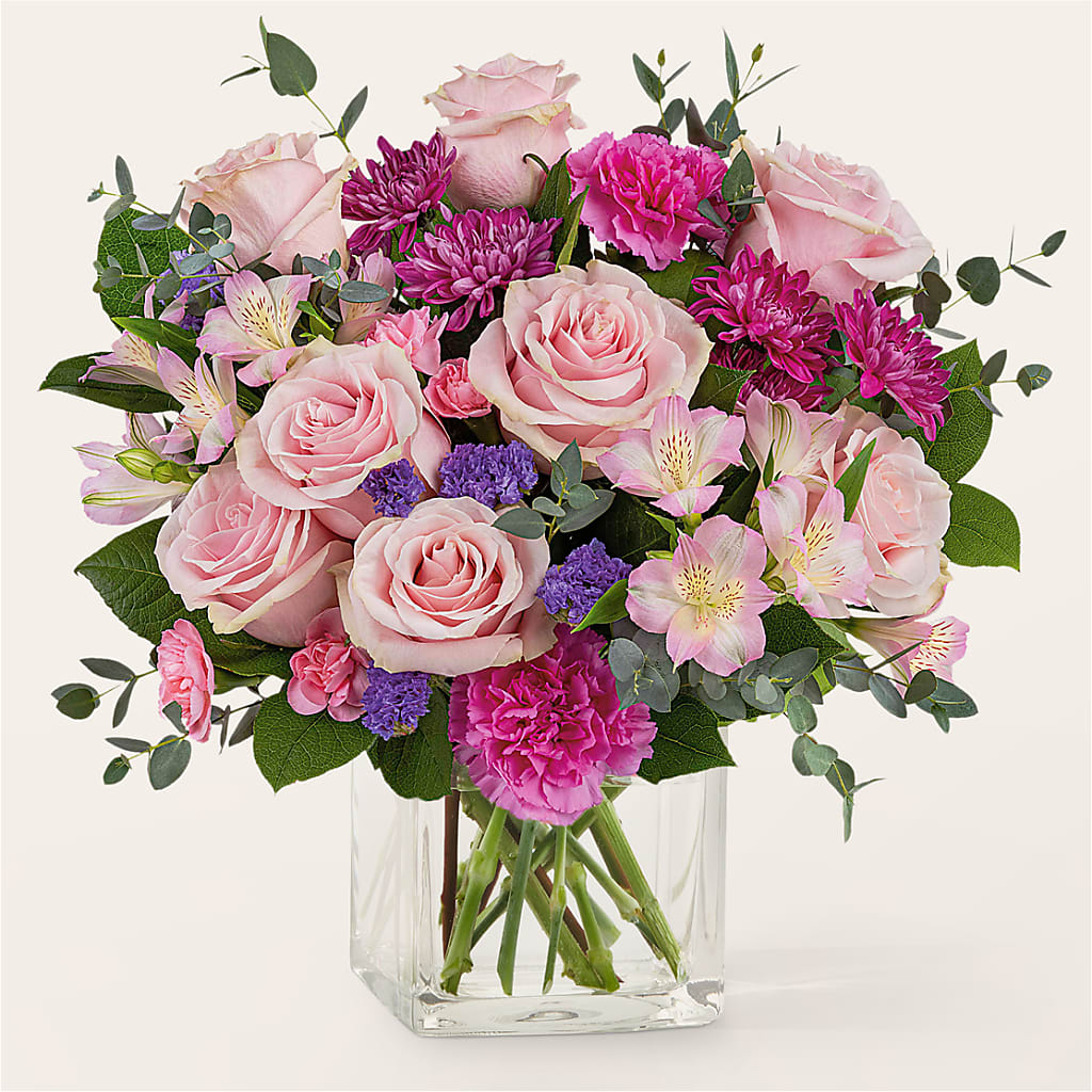 Rosy Radiance Bouquet – The Rusty Willow, Grove OK