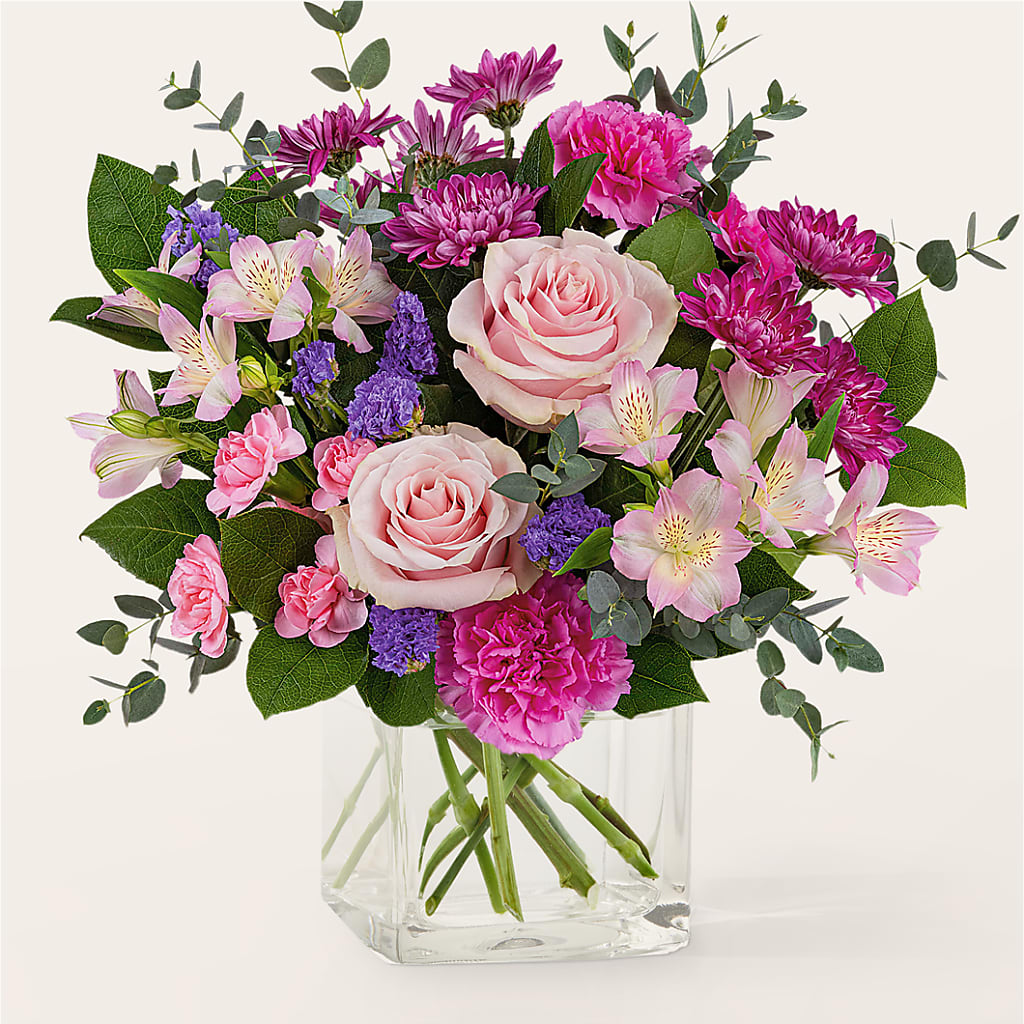 Rosy Radiance Bouquet – The Rusty Willow, Grove OK
