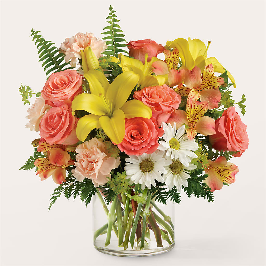 Sunset Strip Bouquet – The Rusty Willow, Grove OK