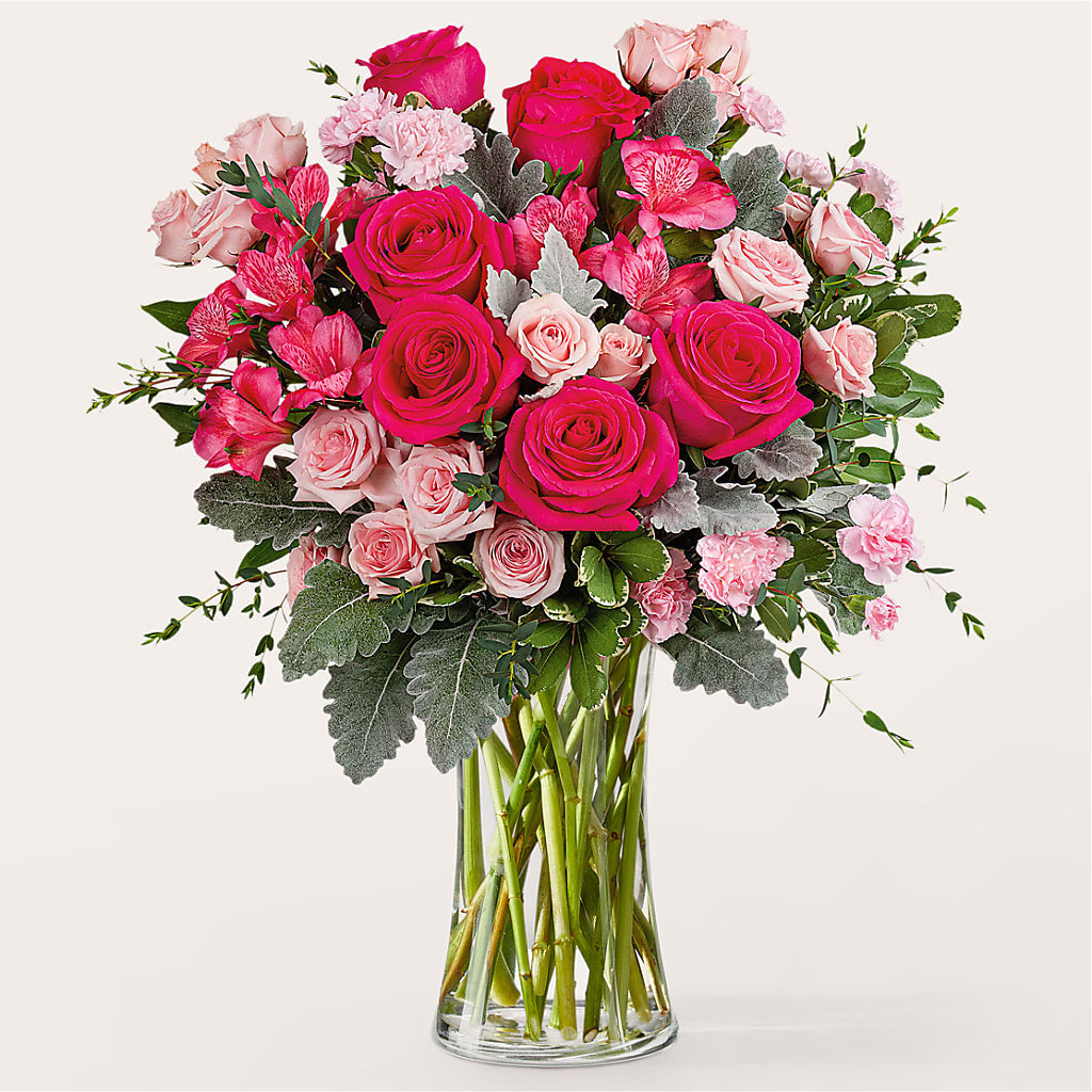 Tickled Pink Bouquet – The Rusty Willow, Grove OK