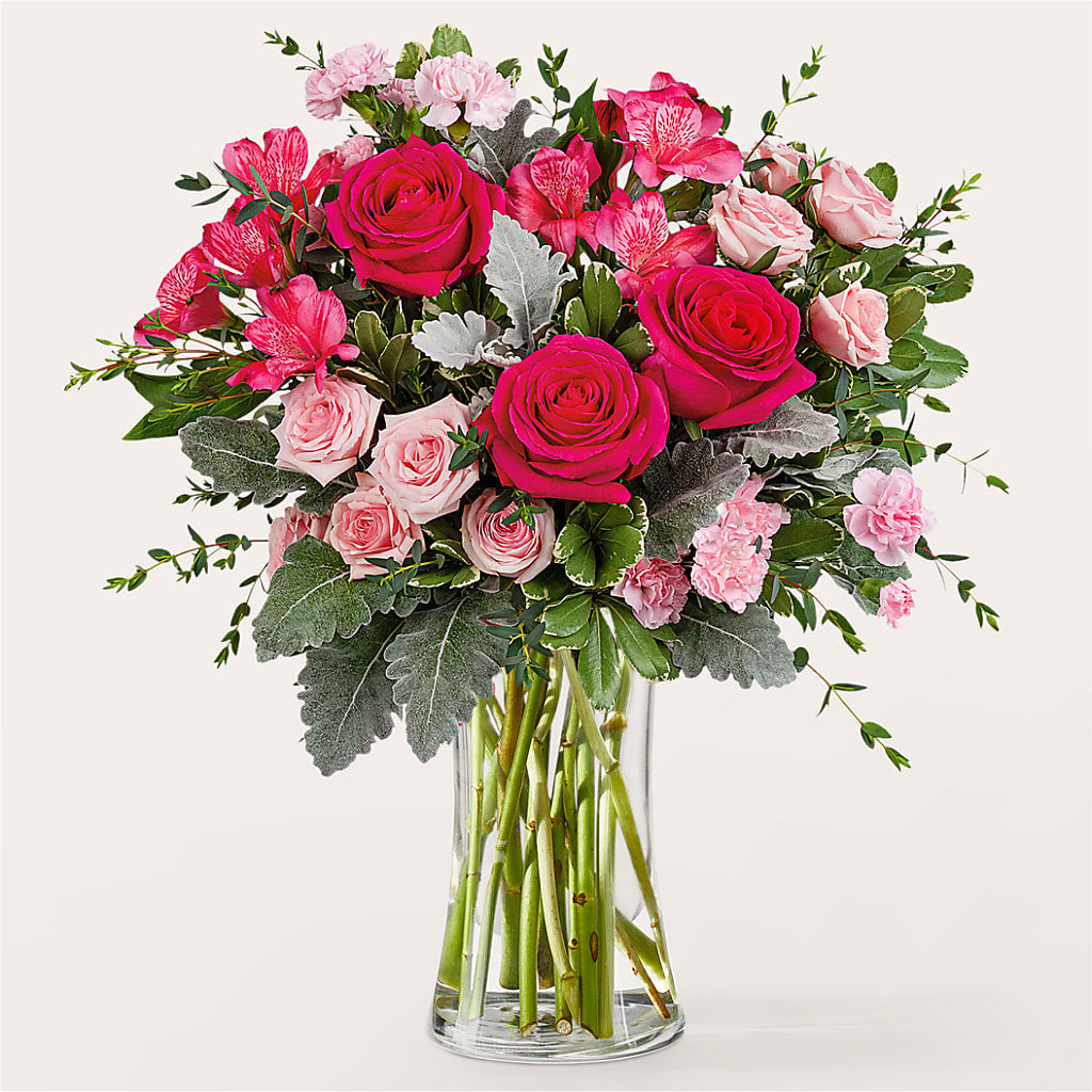 Tickled Pink Bouquet – The Rusty Willow, Grove OK