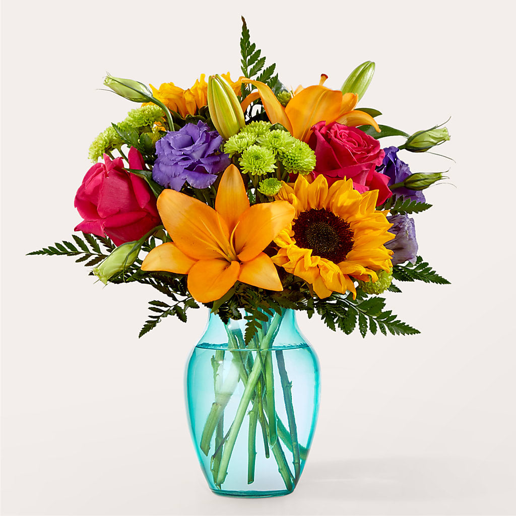 Double Rainbow Bouquet – The Rusty Willow, Grove OK