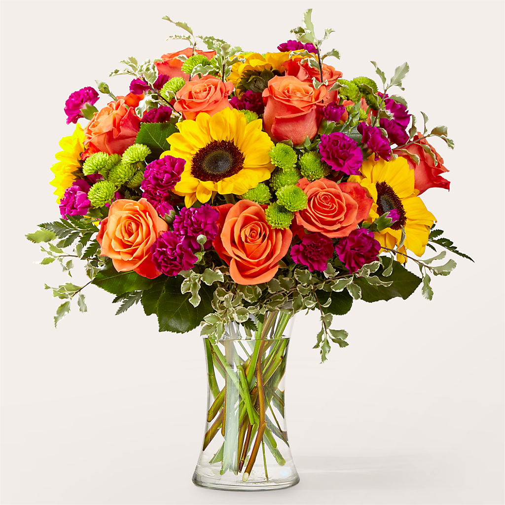 Warmth & Light Bouquet – The Rusty Willow, Grove OK