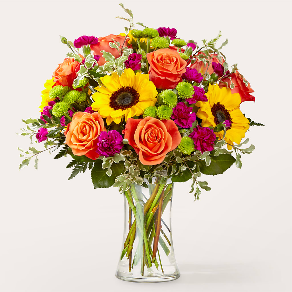 Warmth & Light Bouquet – The Rusty Willow, Grove OK