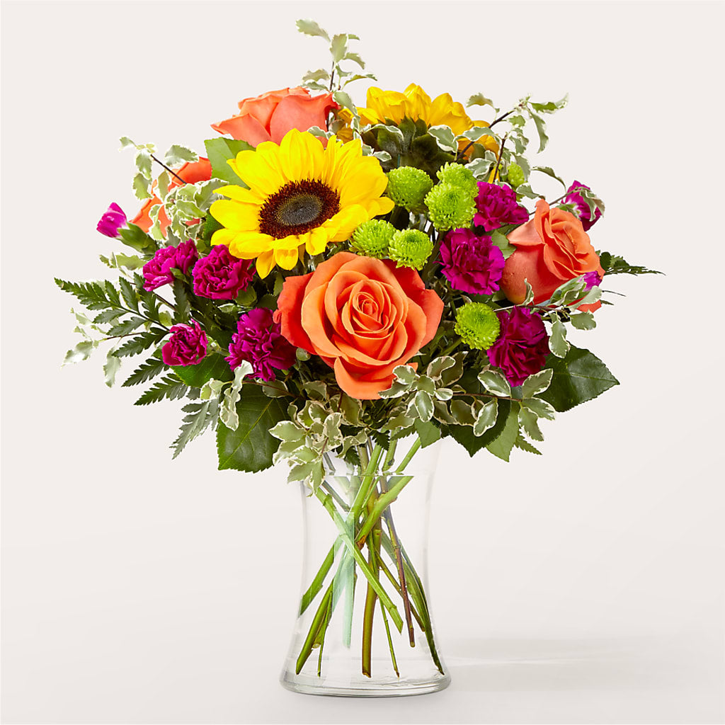 Warmth & Light Bouquet – The Rusty Willow, Grove OK