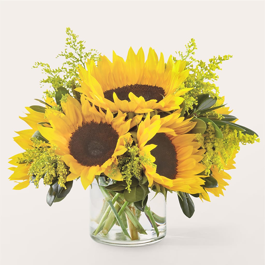 Beaming Sunflower Bouquet – The Rusty Willow, Grove OK