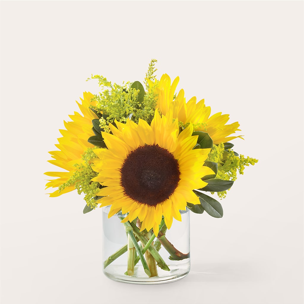 Beaming Sunflower Bouquet – The Rusty Willow, Grove OK