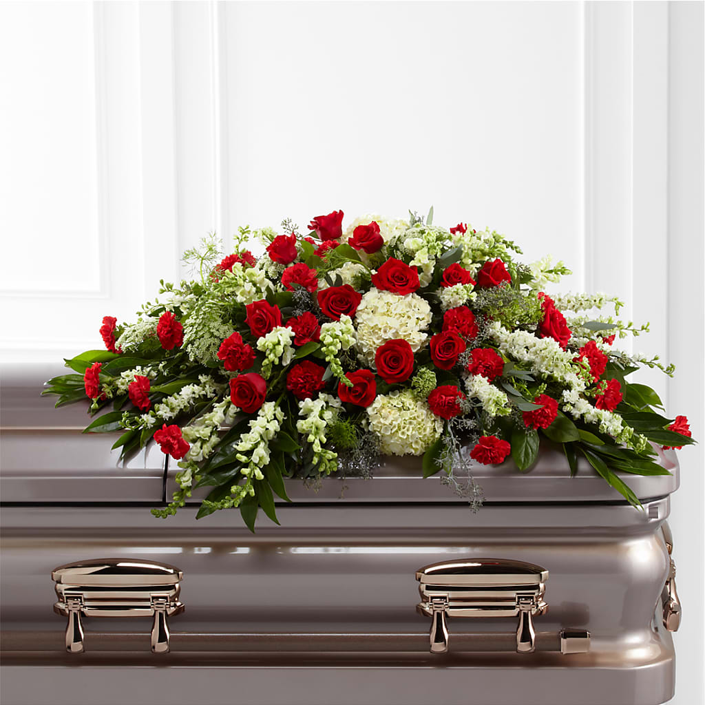 Sincerity Casket Spray – The Rusty Willow, Grove OK