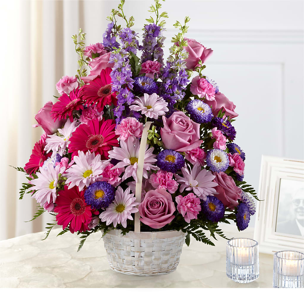 Pastel Peace Basket – The Rusty Willow, Grove OK