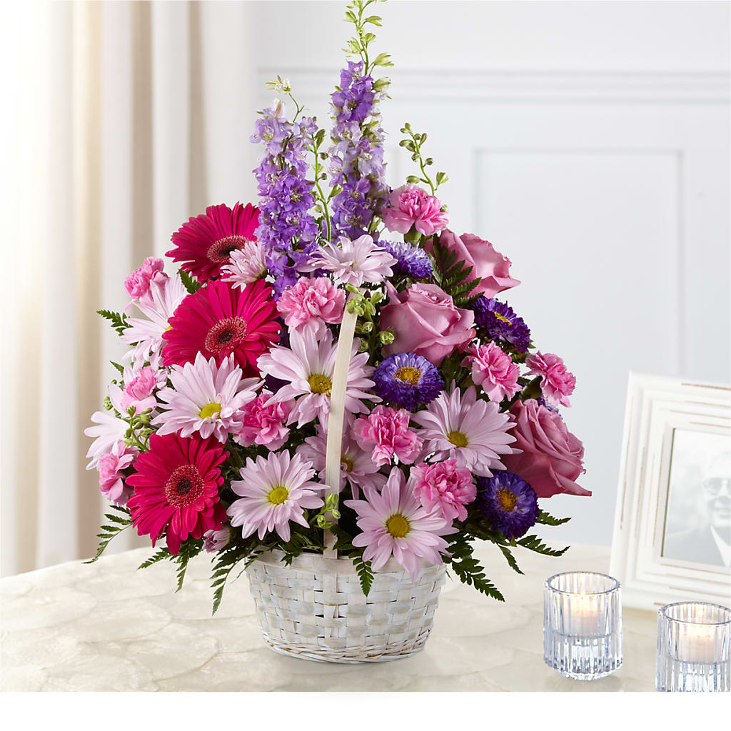 Pastel Peace Basket – The Rusty Willow, Grove OK