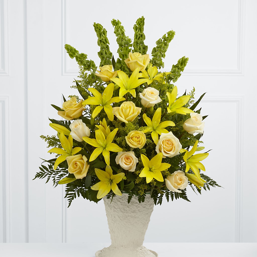 Golden Memories Arrangement – The Rusty Willow, Grove OK