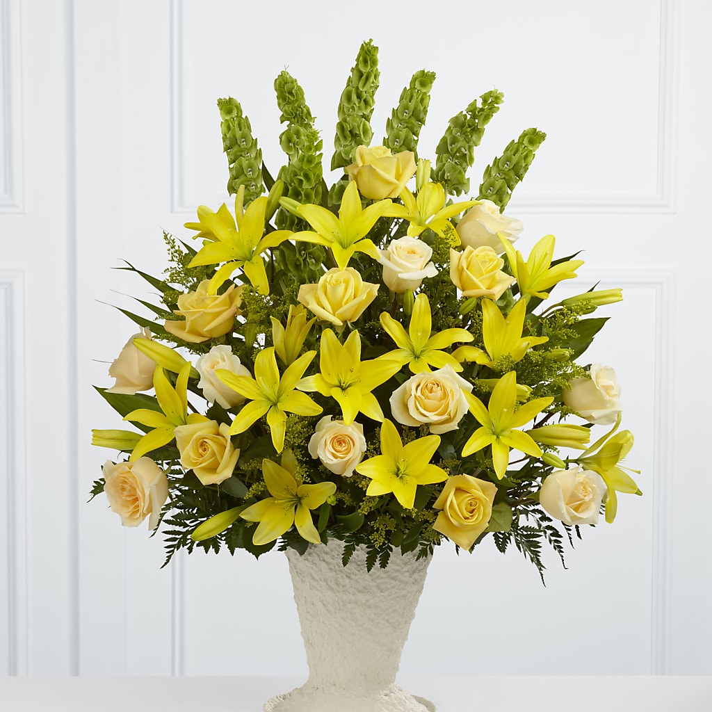 Golden Memories Arrangement – The Rusty Willow, Grove OK
