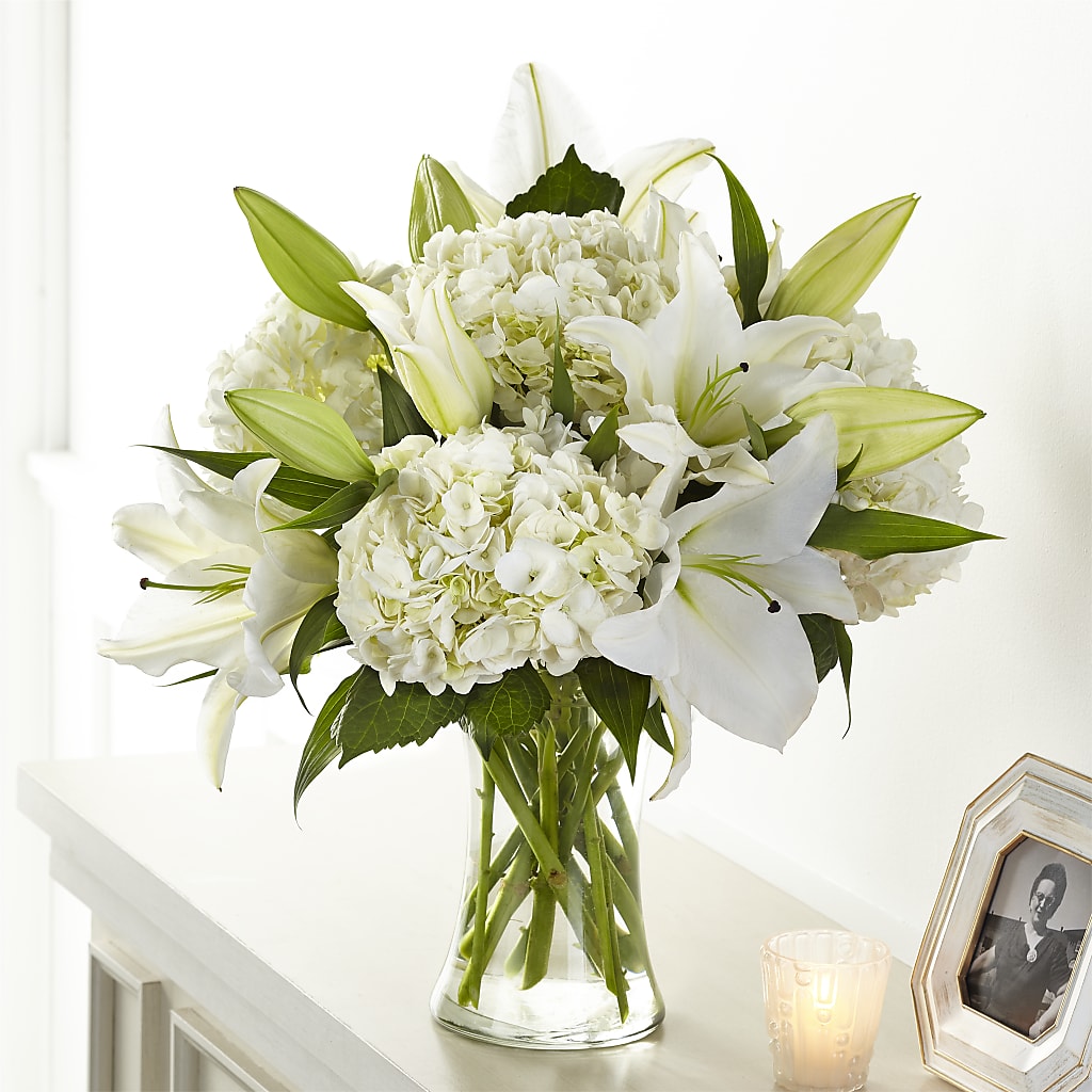 Compassionate Lily Bouquet – The Rusty Willow, Grove OK