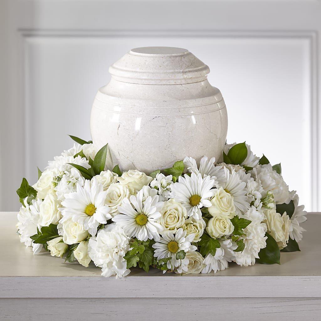 Ivory Gardens Cremation Adornment – The Rusty Willow, Grove OK