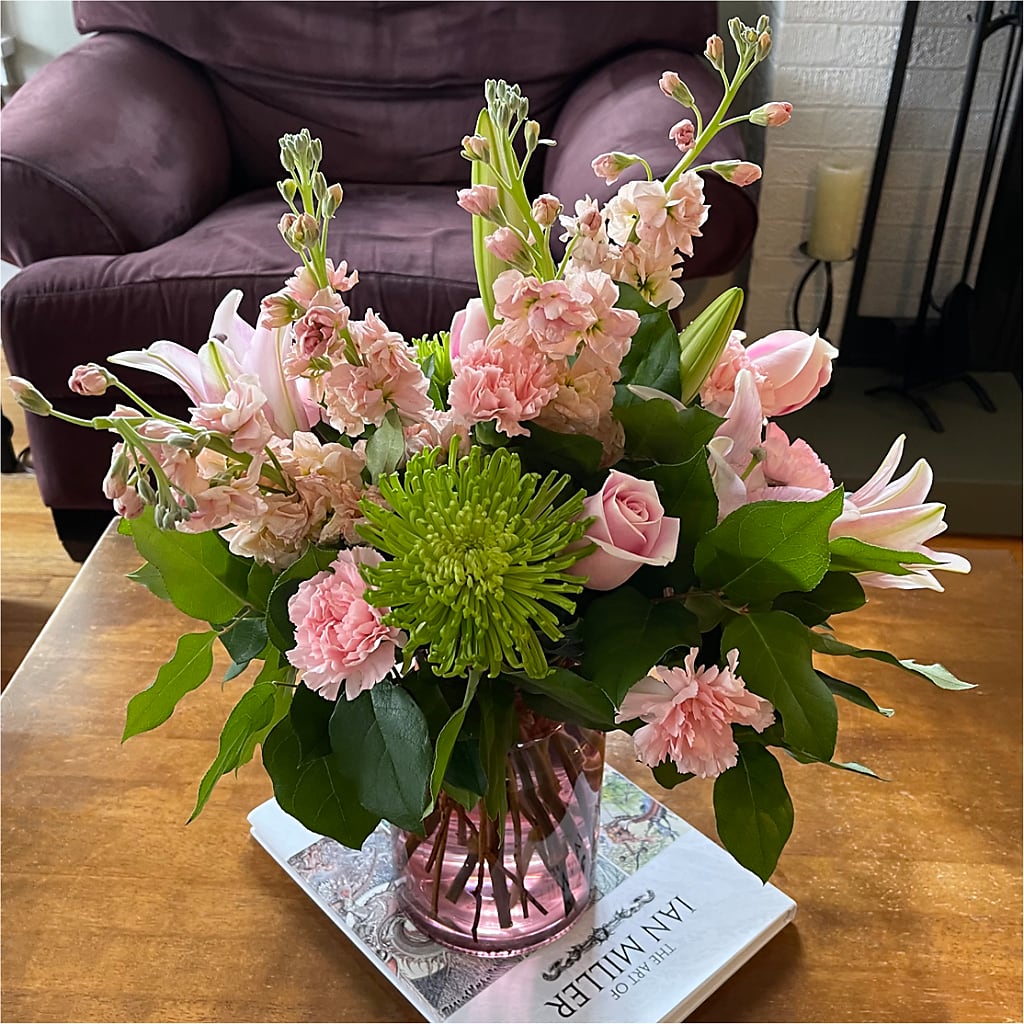 Pretty in Pink Bouquet – The Rusty Willow, Grove OK