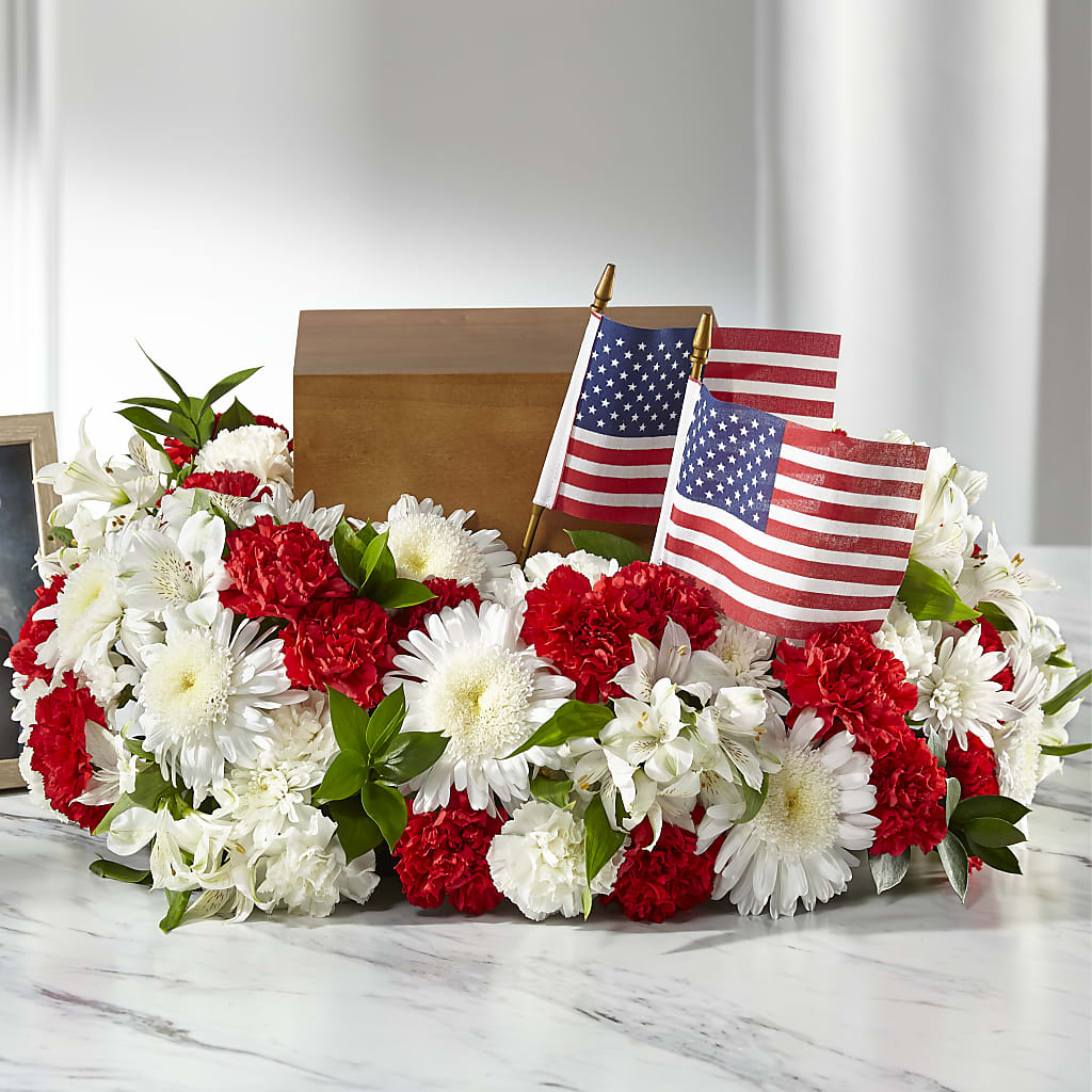 Spirit of Patriotism Cremation Adornment – The Rusty Willow, Grove OK