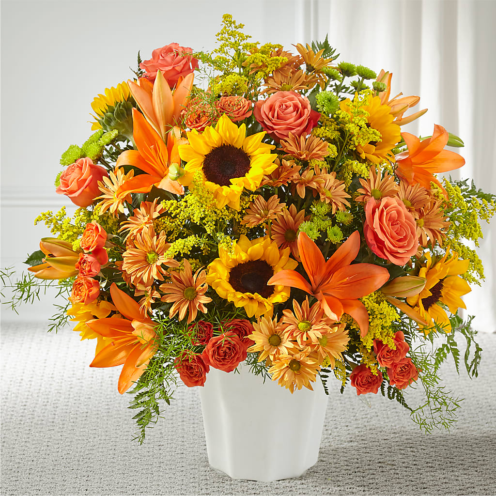 Harvest Thoughts Floor Basket – The Rusty Willow, Grove OK