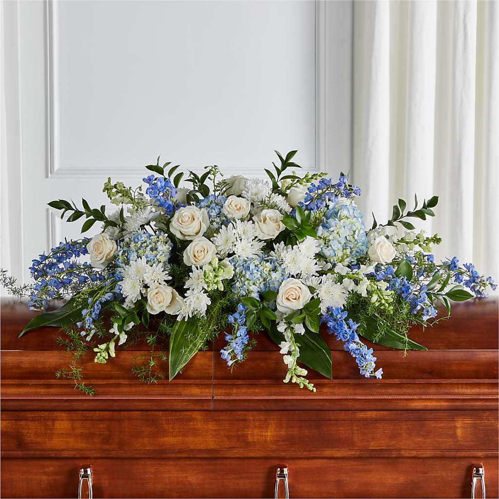 Timeless Essence Casket Spray – The Rusty Willow, Grove OK