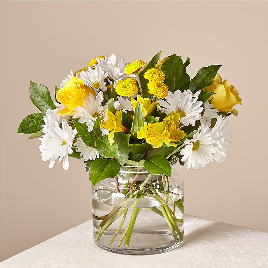 Sunny Sentiments Bouquet – The Rusty Willow, Grove OK