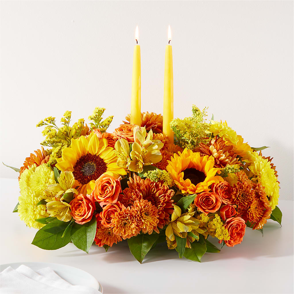 Autumn Harmony Centerpiece – The Rusty Willow, Grove OK