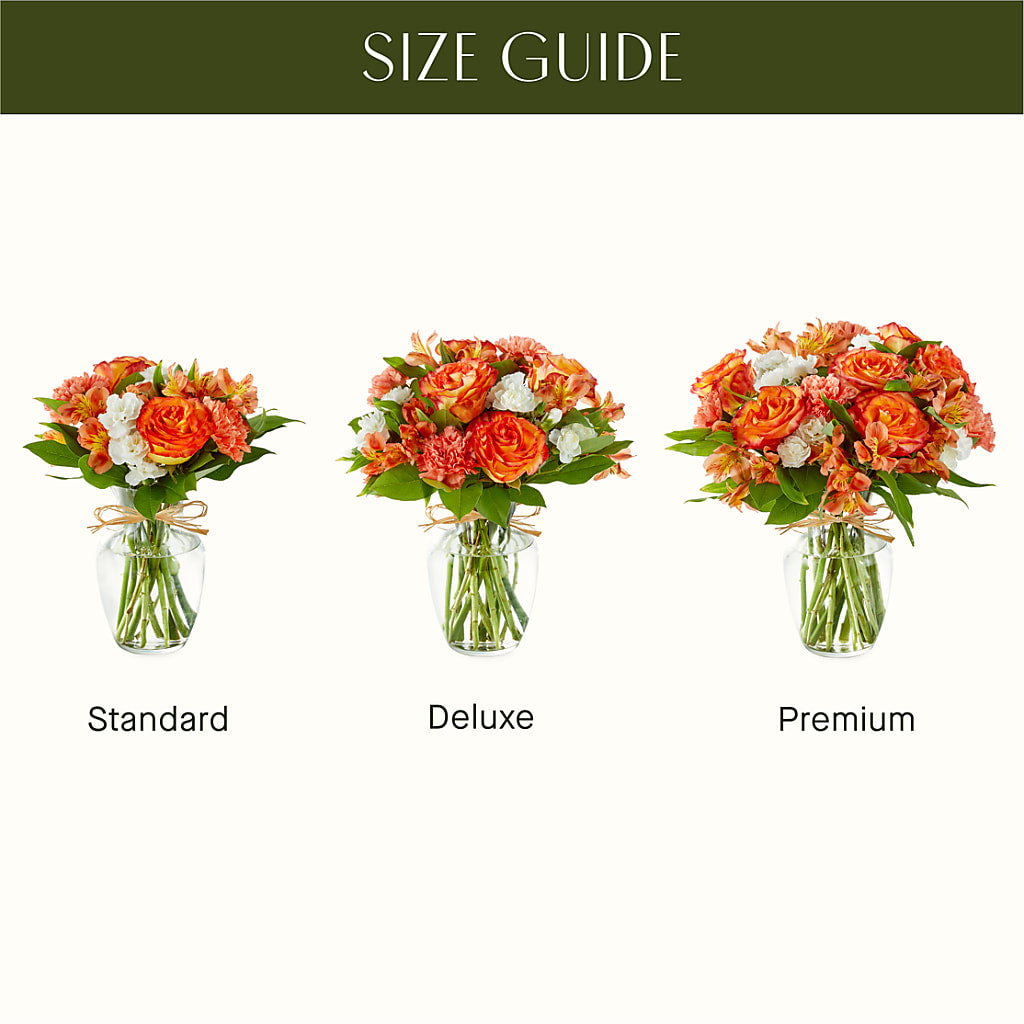 Apricot Glow Bouquet – The Rusty Willow, Grove OK