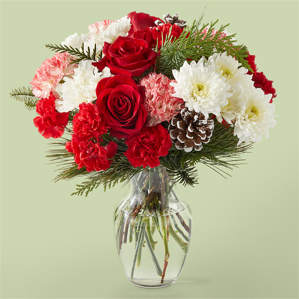 Candy Cane Lane Bouquet – The Rusty Willow, Grove OK