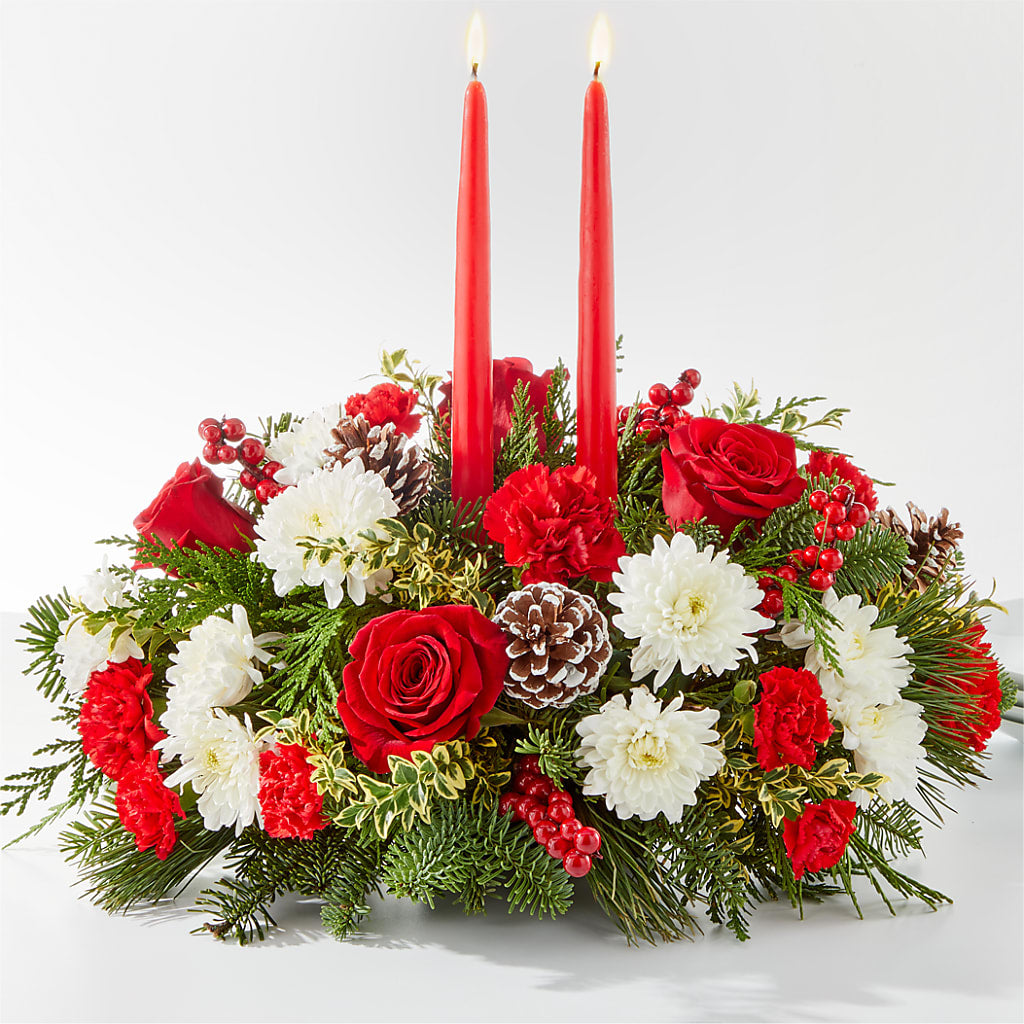 Holiday Soiree Centerpiece – The Rusty Willow, Grove OK