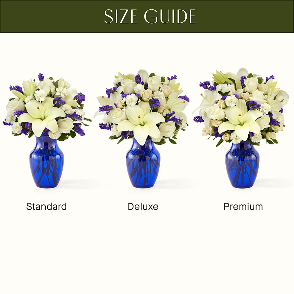 Sapphire Rush Bouquet – The Rusty Willow, Grove OK
