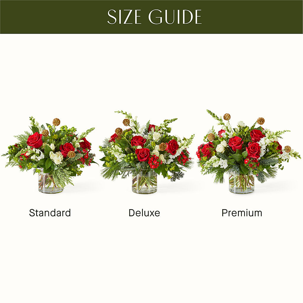 Deck the Halls Bouquet – The Rusty Willow, Grove OK