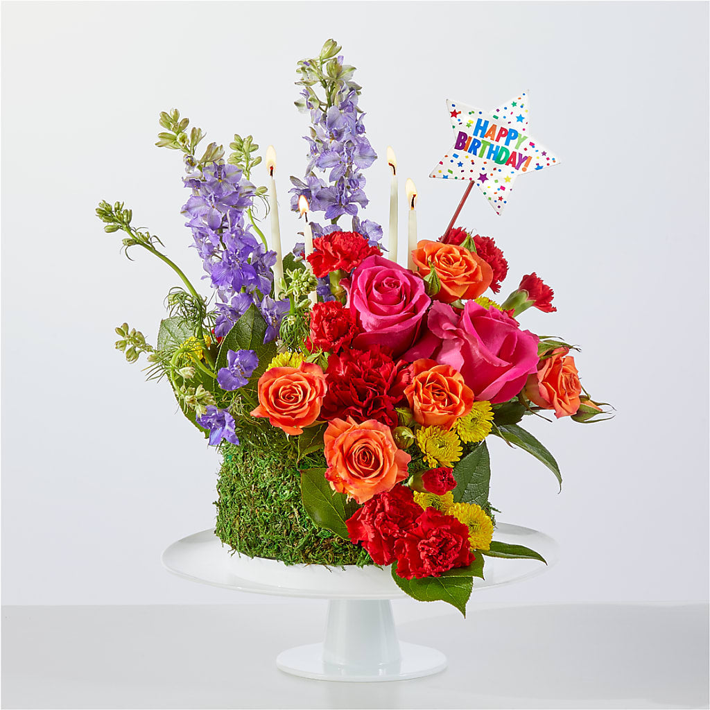 Best Year Yet Floral Cake – The Rusty Willow, Grove OK