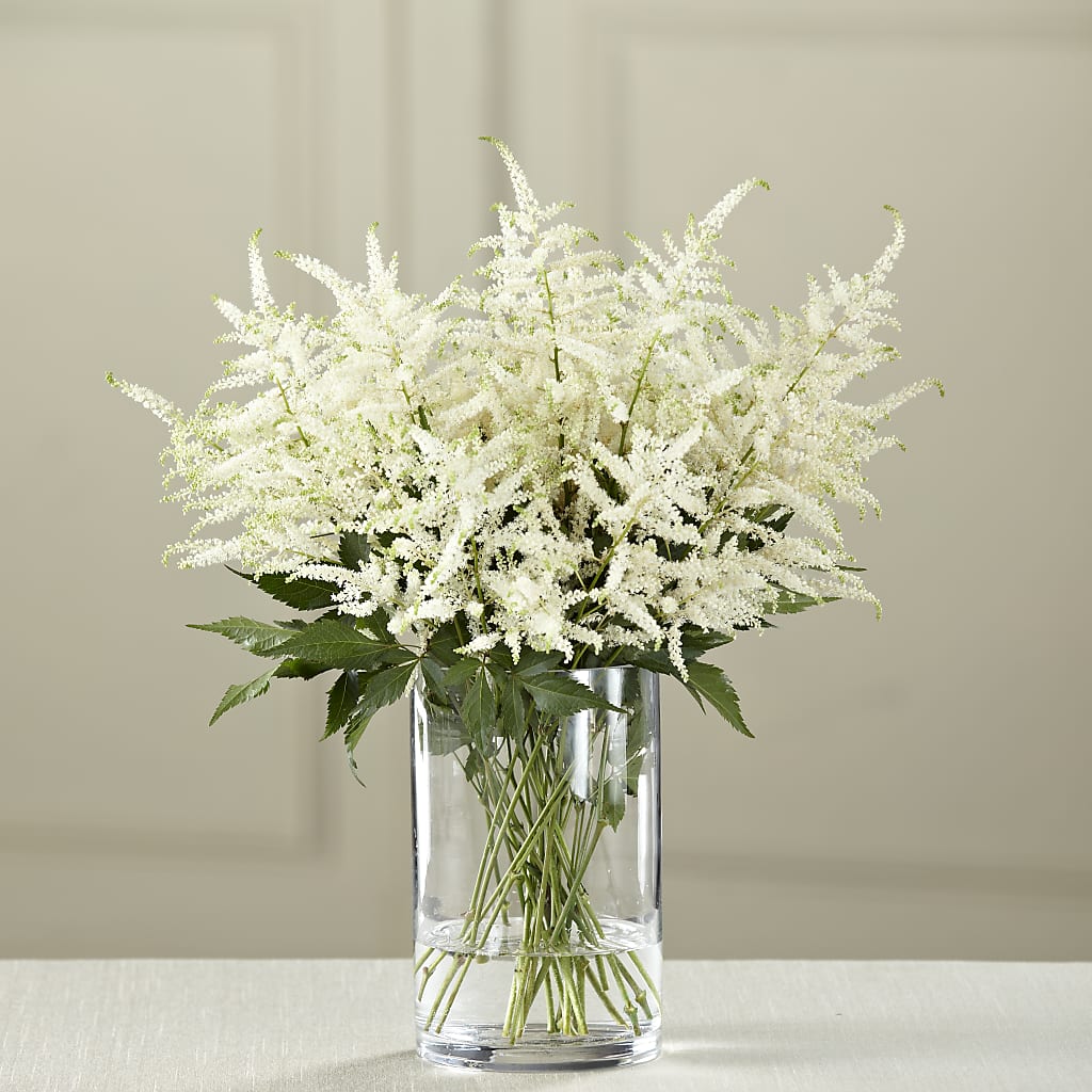 White Astilbe Bouquet – The Rusty Willow, Grove OK
