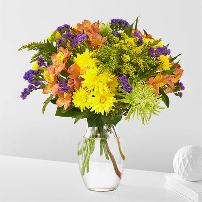 Marmalade Skies Bouquet –  The Rusty Willow, Grove OK