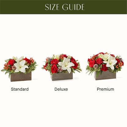 Snowy Wonderland Bouquet –  The Rusty Willow, Grove OK