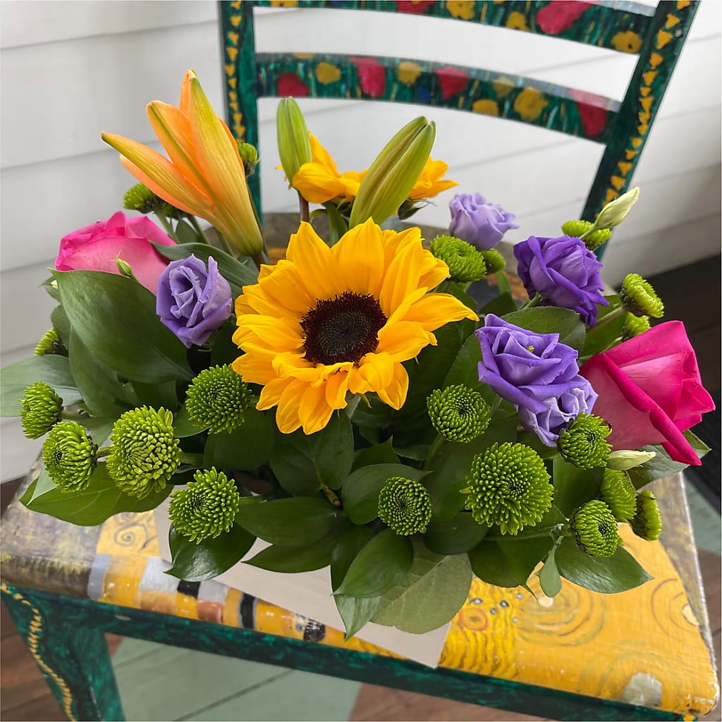 Best Day Box Bouquet –  The Rusty Willow, Grove OK