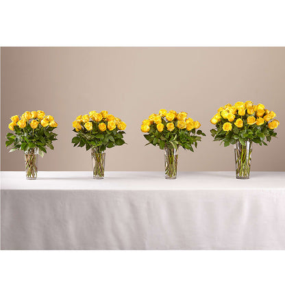 Long Stem Yellow Rose Bouquet –  The Rusty Willow, Grove OK