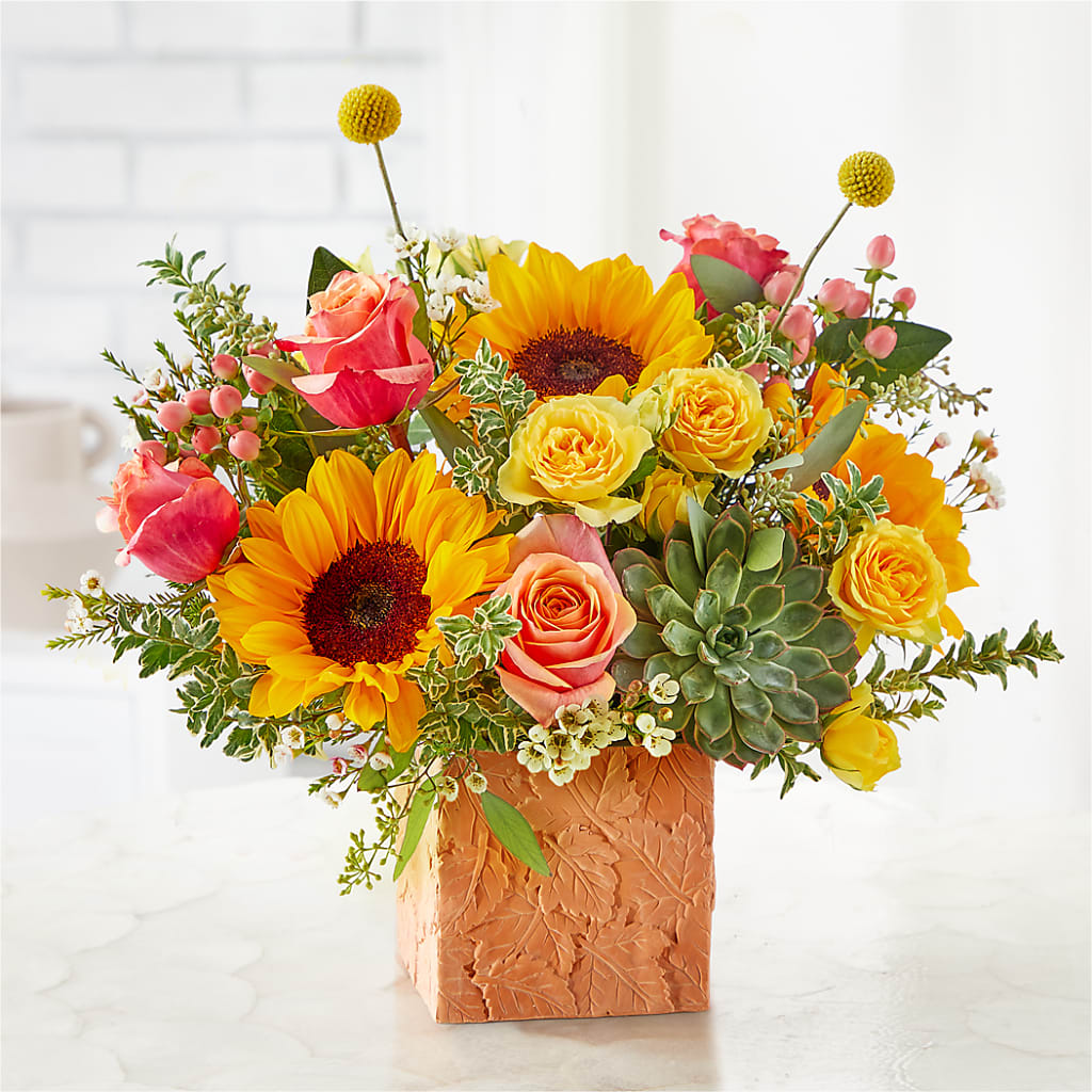Sunflower Season Bouquet –  The Rusty Willow, Grove OK