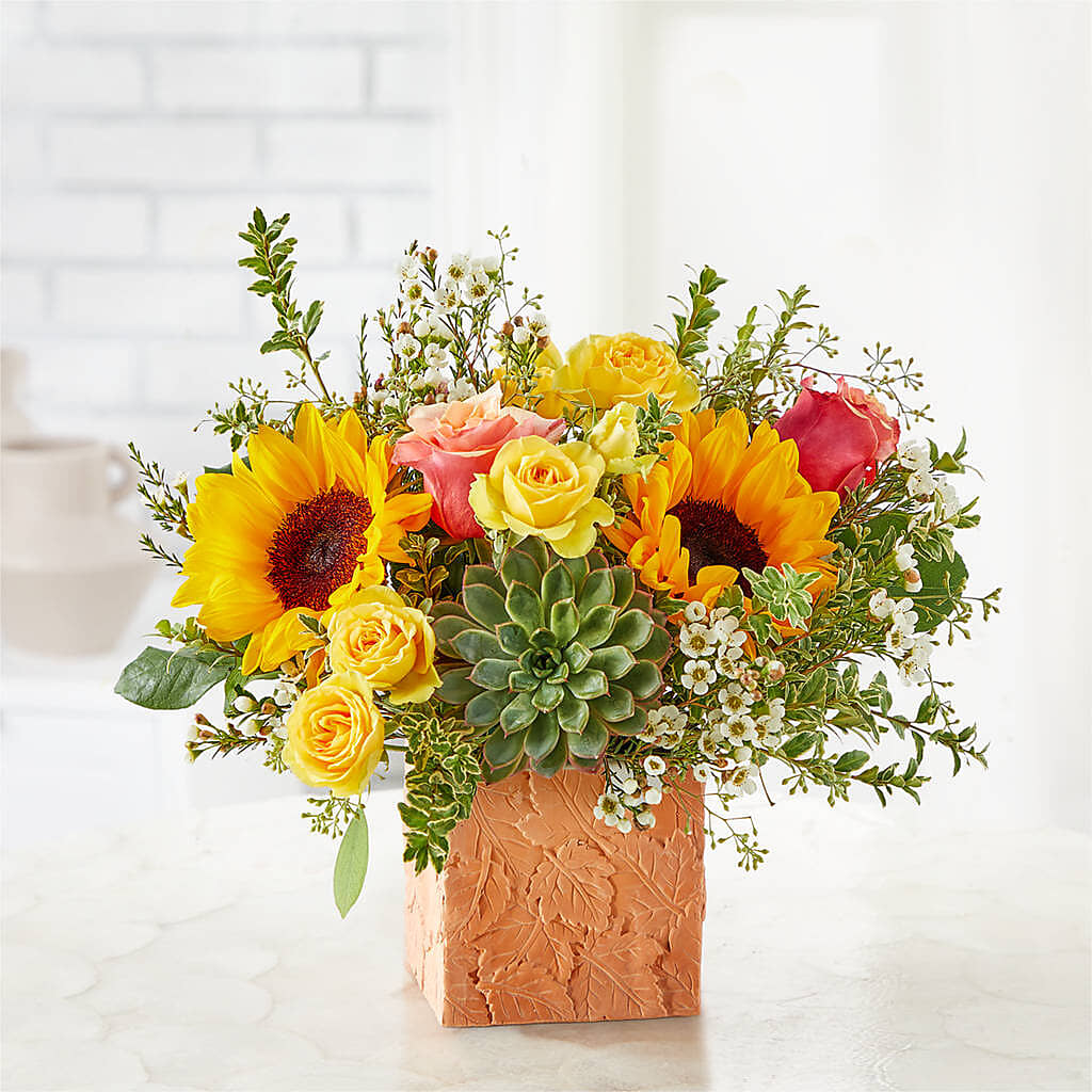 Sunflower Season Bouquet –  The Rusty Willow, Grove OK