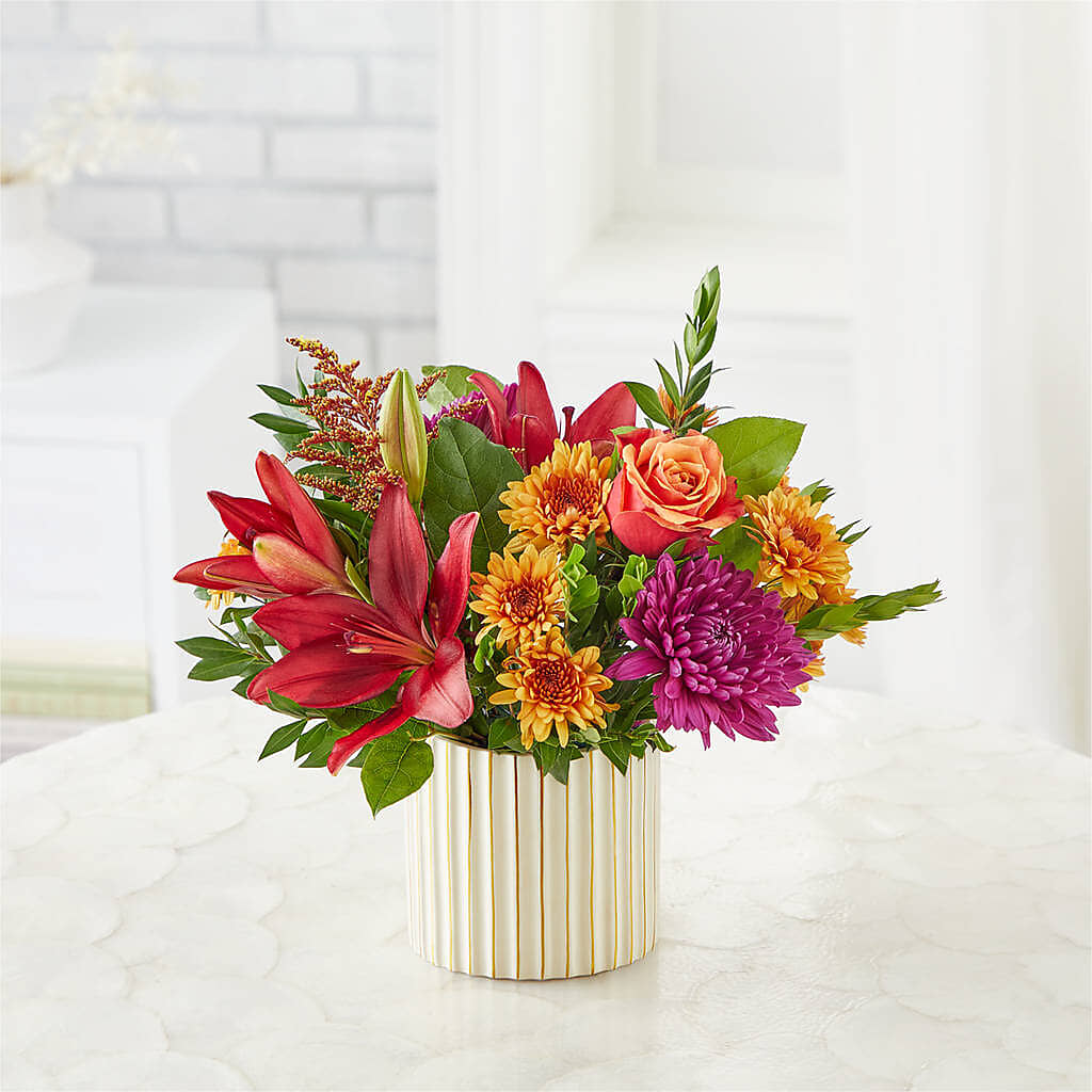 Burgundy Landscape Bouquet –  The Rusty Willow, Grove OK