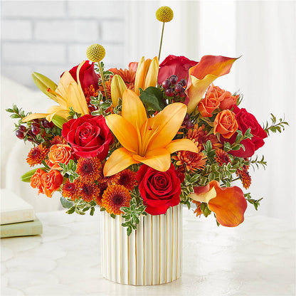 Scarlet Skies Bouquet –  The Rusty Willow, Grove OK