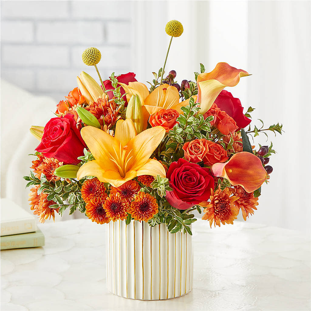 Scarlet Skies Bouquet –  The Rusty Willow, Grove OK
