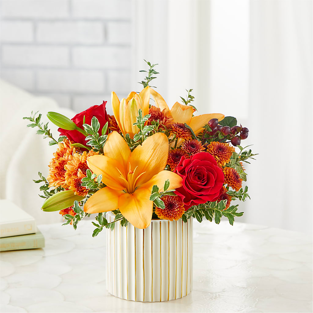 Scarlet Skies Bouquet –  The Rusty Willow, Grove OK